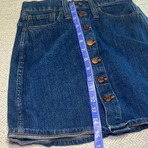 Madewell Denim Skirt. Madewell Jean Skirt.  Size 24 - Picture 7 of 9